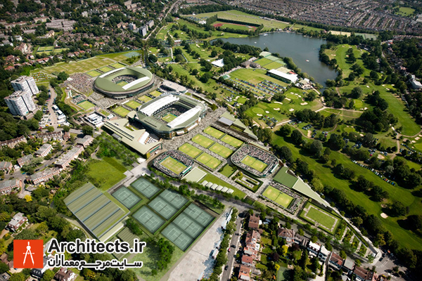 نقشه کلی Wimbledon