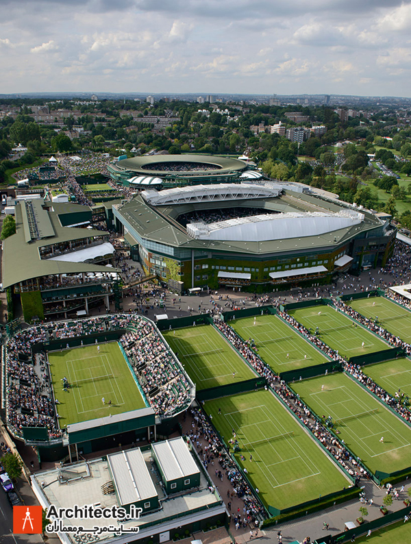 نقشه کلی Wimbledon