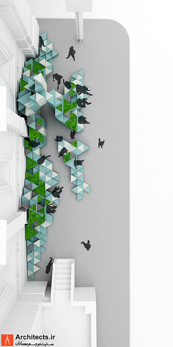 خلاقیت : طراحی مبلمان شهری با سرامیک