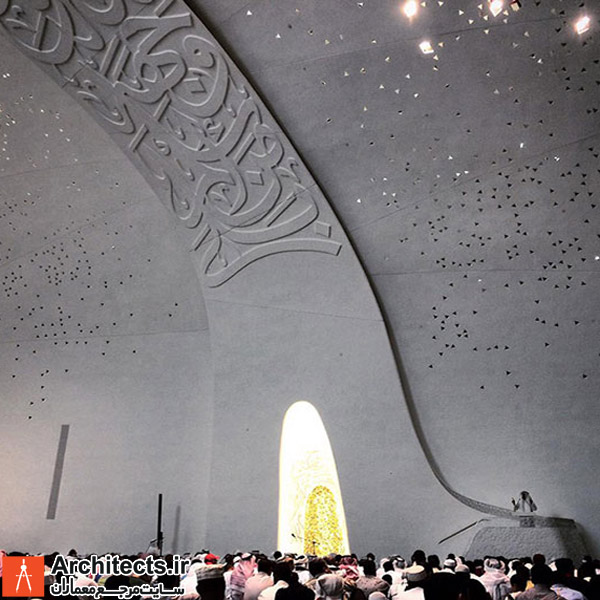 معماری مسجد،معماری مسجد دانشگاه قطر