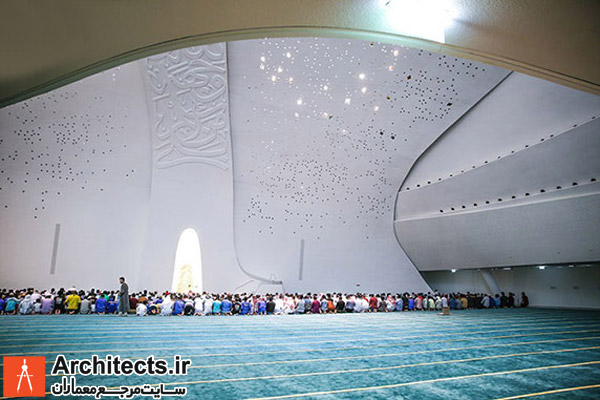 معماری مسجد،معماری مسجد دانشگاه قطر