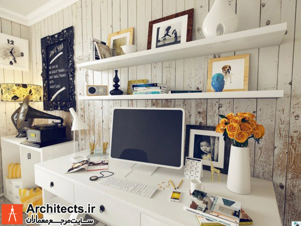 طراحی داخلی دفتر کار خانگی: بررسی 20 ایده