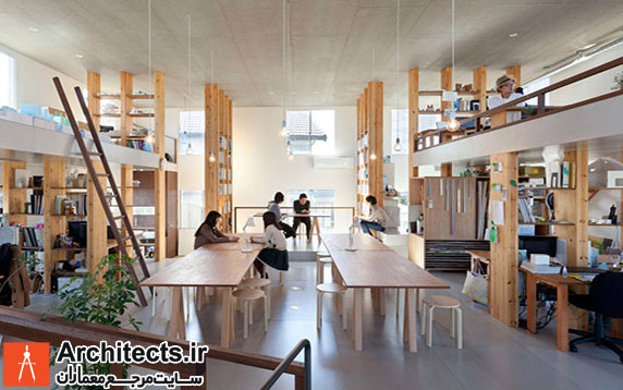 یک شرکت دکوراسیون ژاپنی طراحی داخلی دفتر کار خود را انجام داد