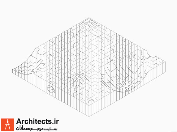 معماری و طراحی هزارتو از جنس استیل
