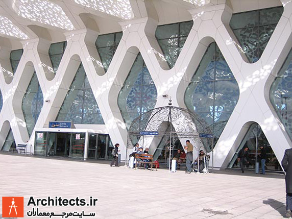 معماری اسلامی در ترکیب با معماری مدرن در طراحی ترمینال فرودگاه بین المللی مراکش
