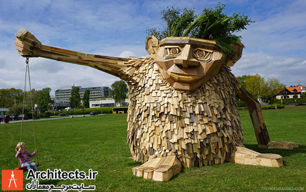 ساخت مجسمه با استفاده از چوب