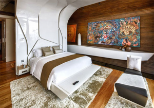 ۷ نمونه طراحی تخت خواب سایبانی مدرن