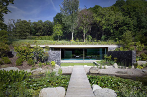 طراحی و معماری استخر شنای Roccolo (اضافه شدن استخر به خانه ای قدیمی)