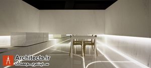 سالن نمایش به رنگ سفید