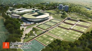 نقشه کلی Wimbledon