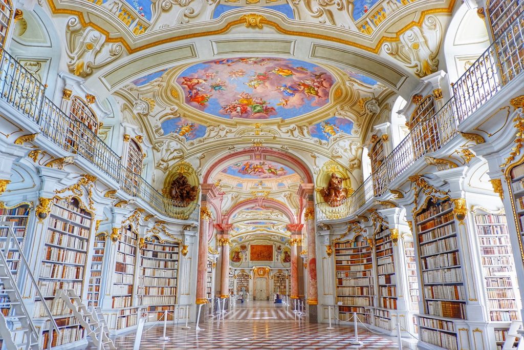 زیبا ترین کتابخانه ها